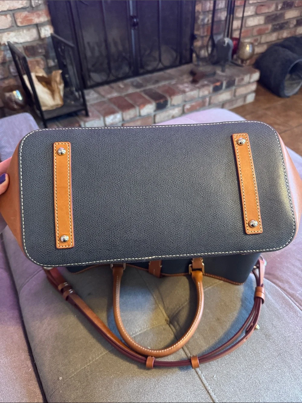 Dooney & Bourke Pebble Shelby Shopper with Wristlet